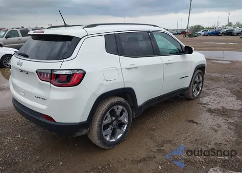 2020 Jeep Compass Limited Fwd z USA, uszkodzony, nr VIN 3C4NJCCB4LT114821